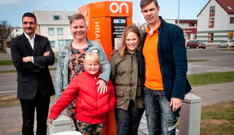 Tvær nýjar hraðhleðslustöðvar í gagnið á Akureyri