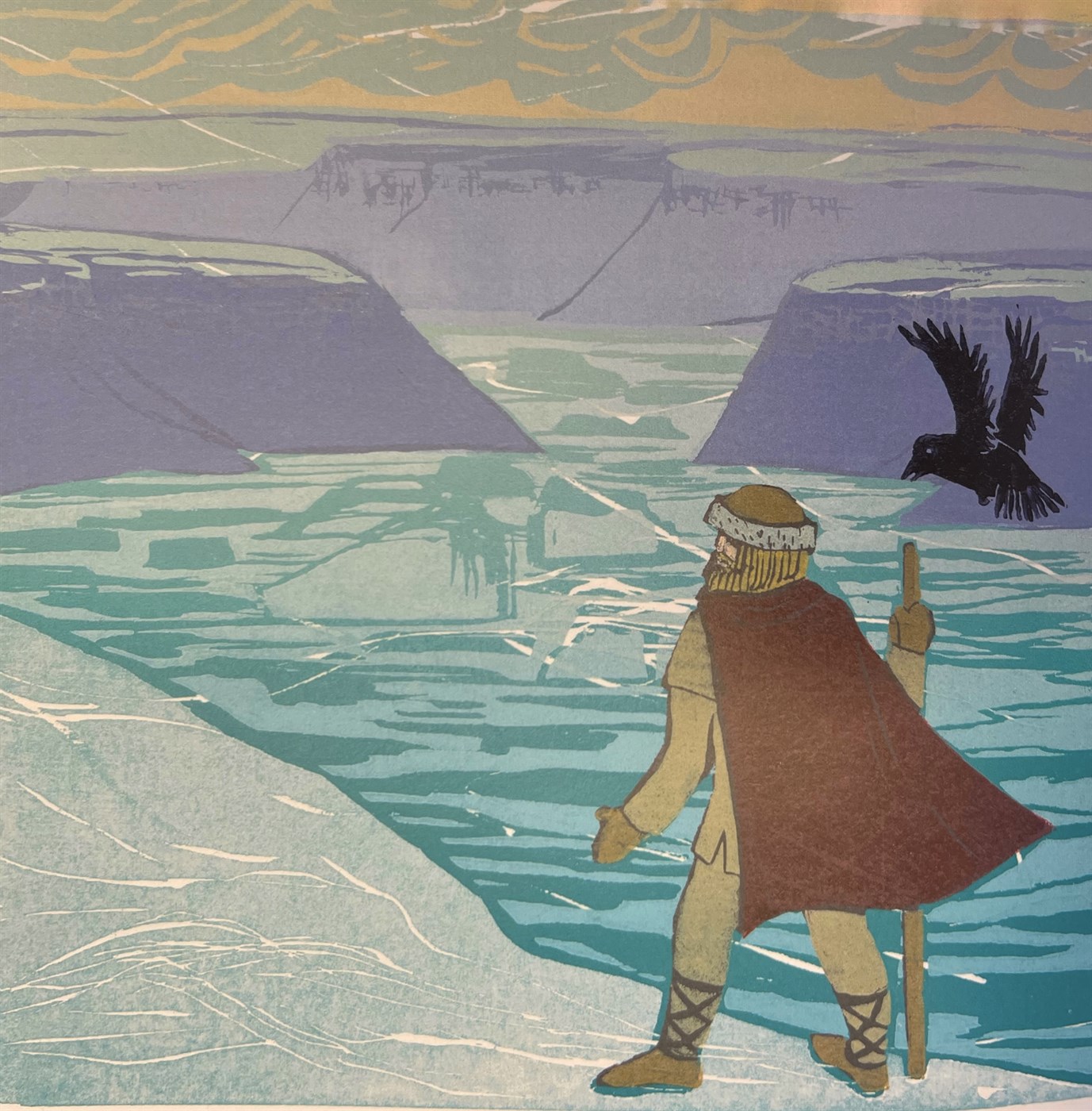 Búskussinn Hrafna-Flóki og sólareyjan í norðri