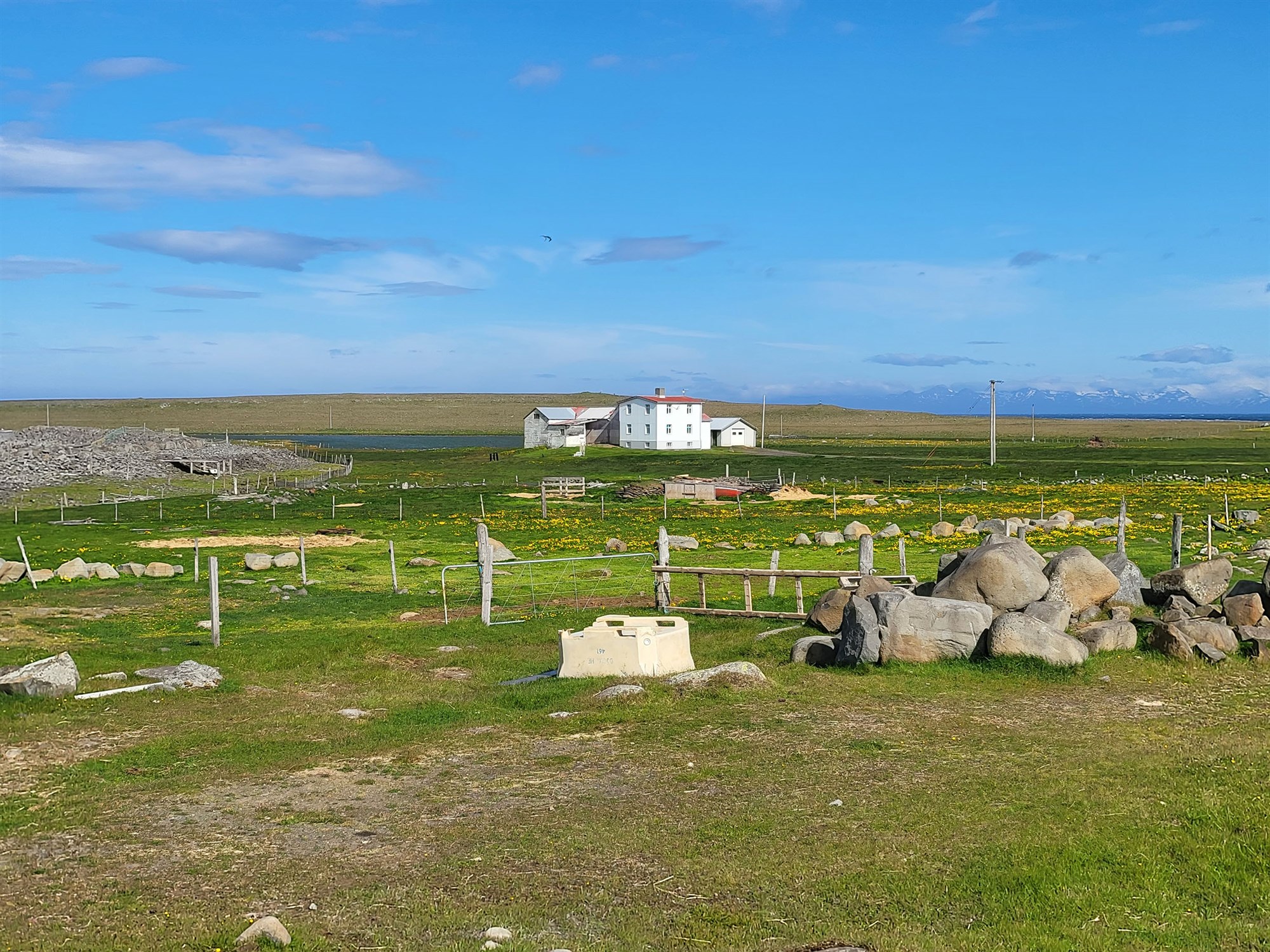Bein sjónlína að heimskautsbaug