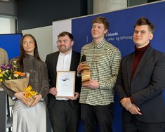 Umhverfisviðurkenning veitt fyrir framúrskarandi störf