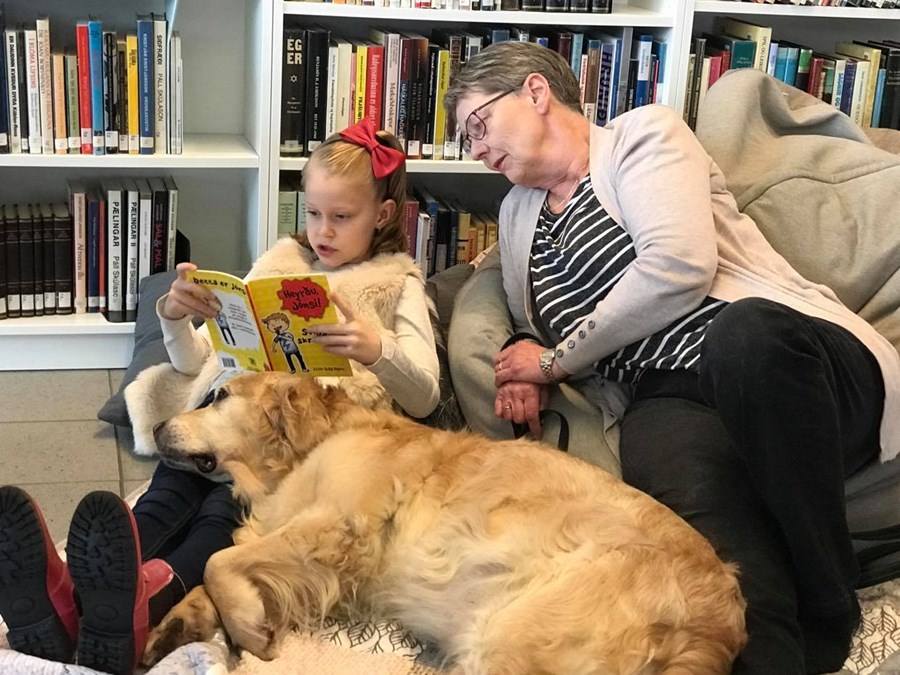 „Lesið með hundi“-verkefnið hefur heppnast einstaklega vel og alltaf sýna fleiri og fleiri bókasöfn verkefninu áhuga, auk skóla sem vilja komast inn í verkefnið. 