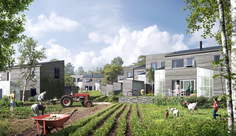 Vistvænt og sjálfbært samfélag