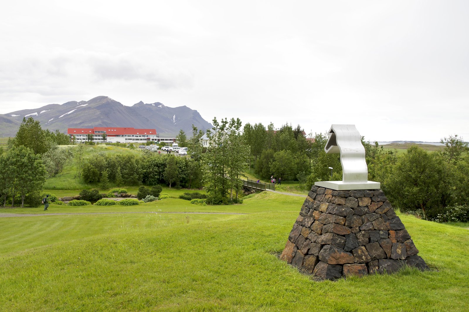Unnið að lausnum vegna námsdvalar búfræðinema