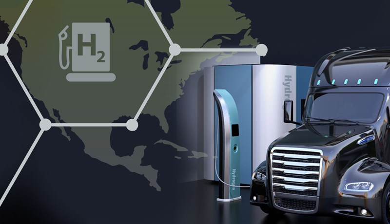 Flestir bílaframleiðendur veðja á efnarafala fremur en rafhlöður í þung ökutæki