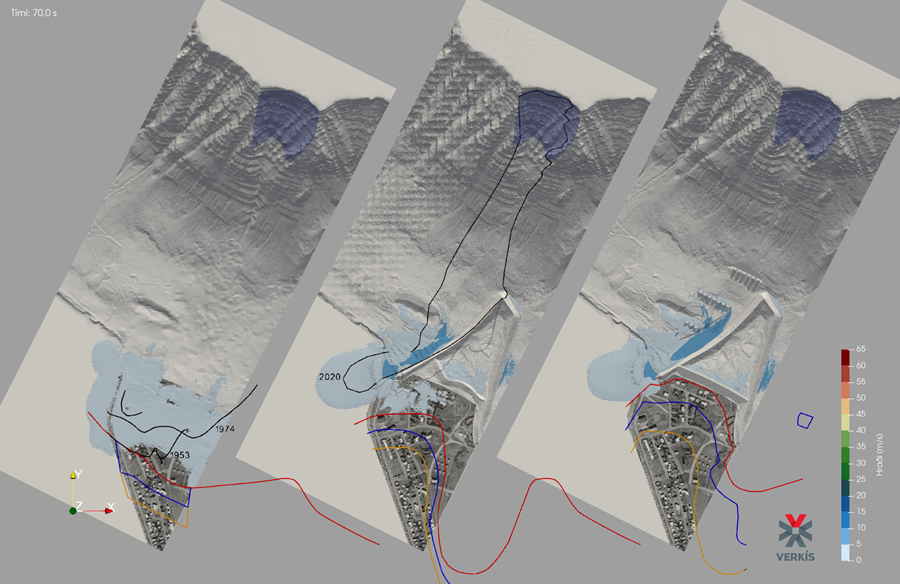 Snjóflóðavarnir endurbættar