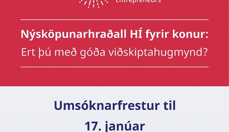 Stuðningur við konur til að þróa viðskiptahugmyndir