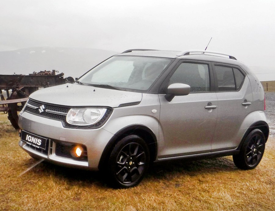 Suzuki Ignis 90 hestafla og fjórhjóladrifinn.