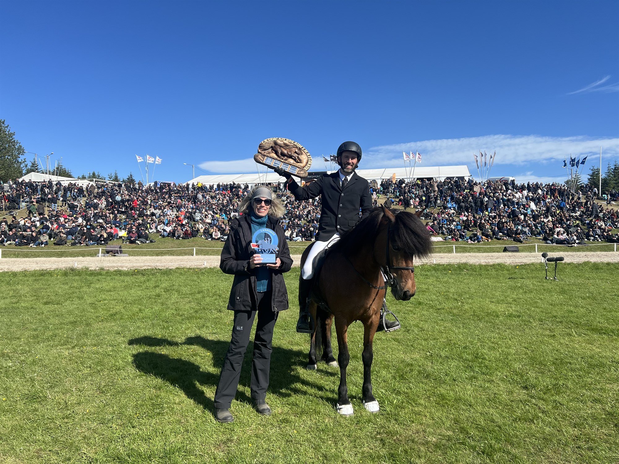 Tilþrif á Landsmóti