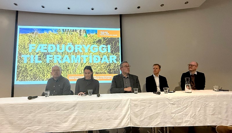 Vill sjá fæðuöryggi rætt á matvælaþingi