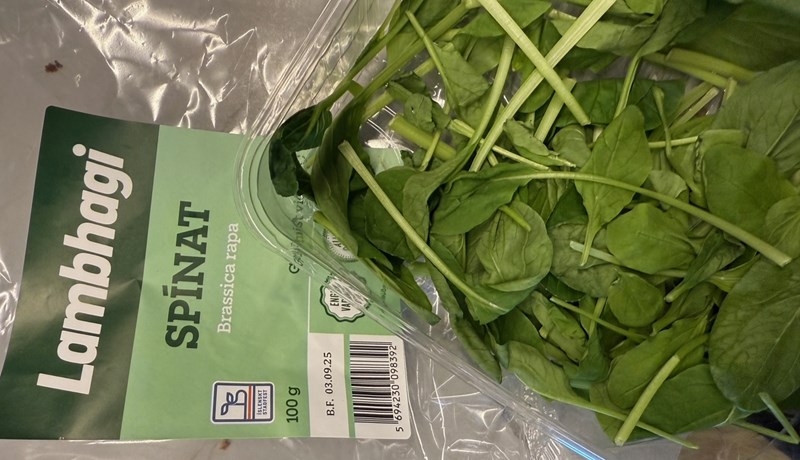 Ekkert spínat að finna í vöru merkt sem „spínat“