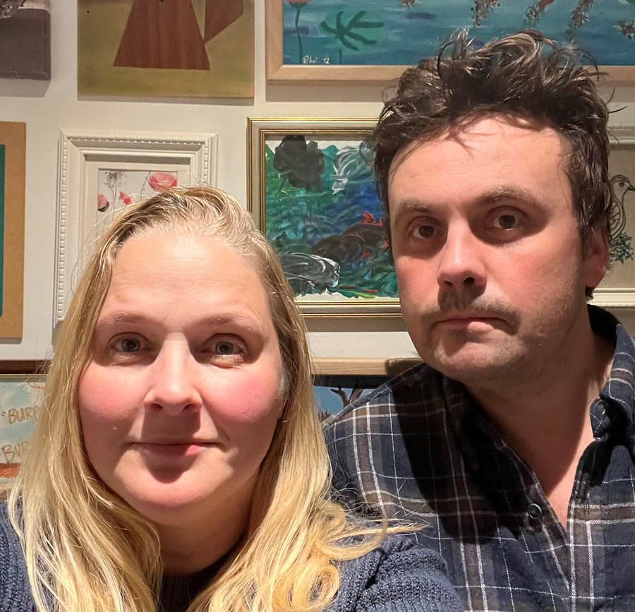 María Eymundsdóttir og Pálmi Jónsson á Huldulandi í Hegranesi í Skagafirði stefna á að byggja búskap sinn á framleiðslu burniróta.