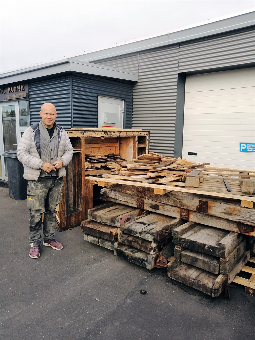 Fjársjóður og fagurt gildi í gömlu timbri