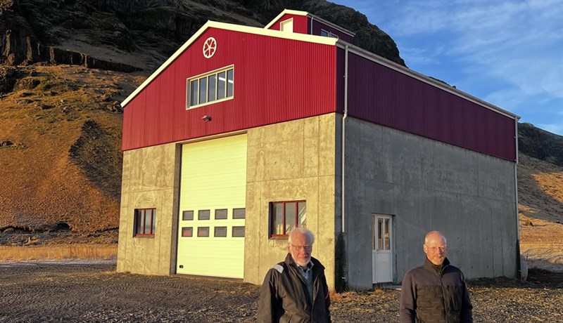 Eyrarbúið nær sjálfbært um fóðurframleiðslu fyrir nautgripina