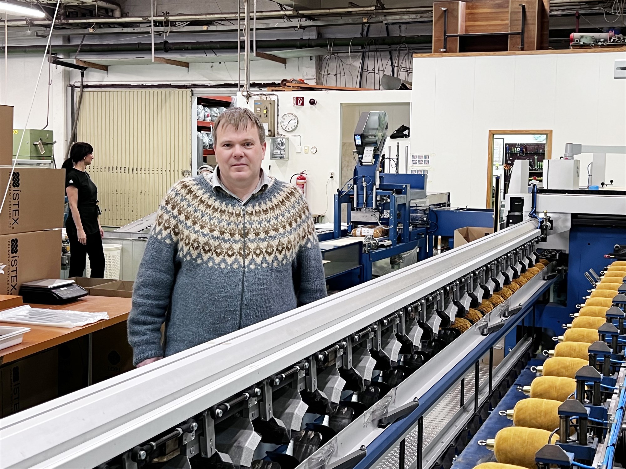 Ullarinnlegg dregst saman en sala eykst