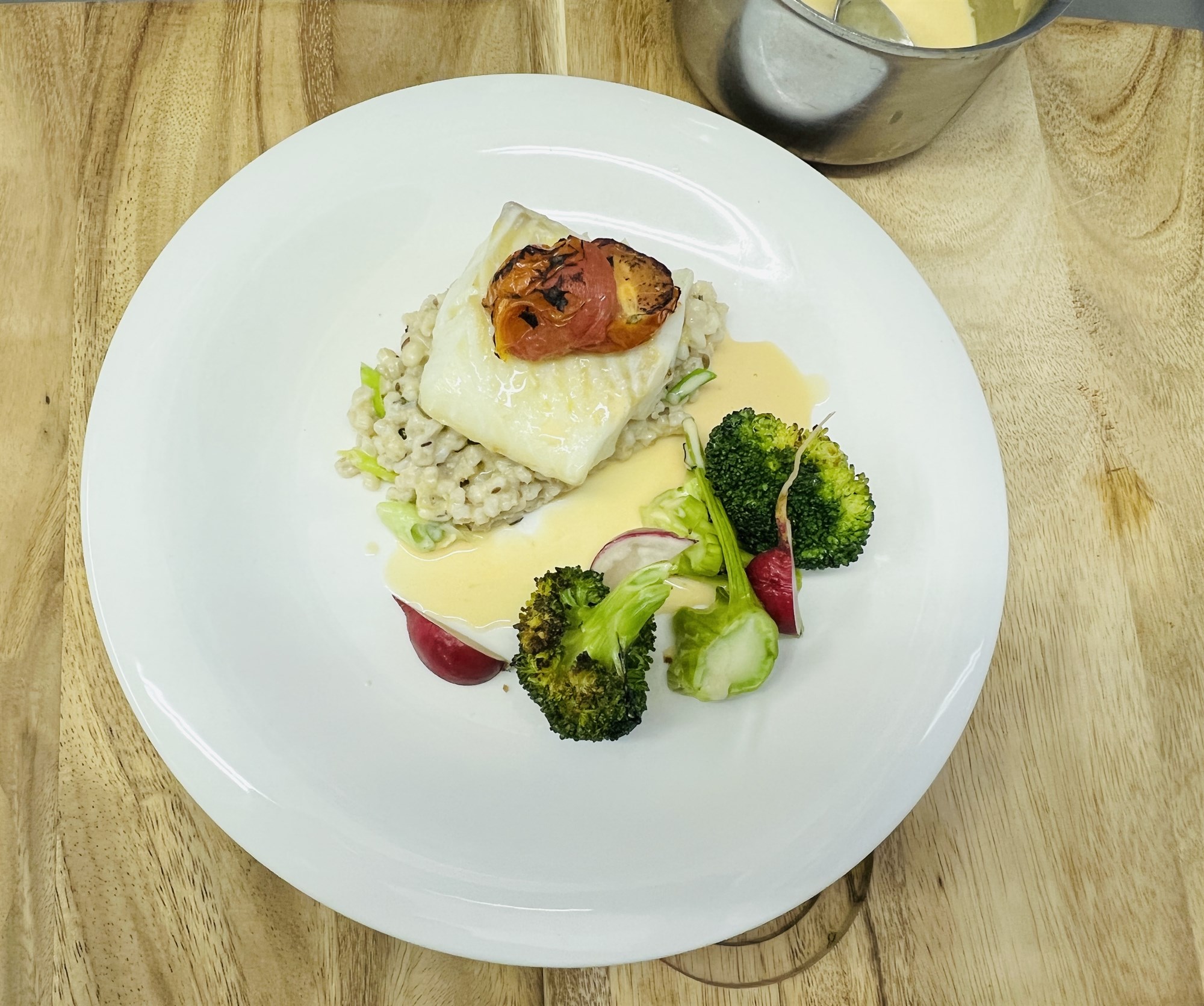 Ofnbakaður þorskhnakki