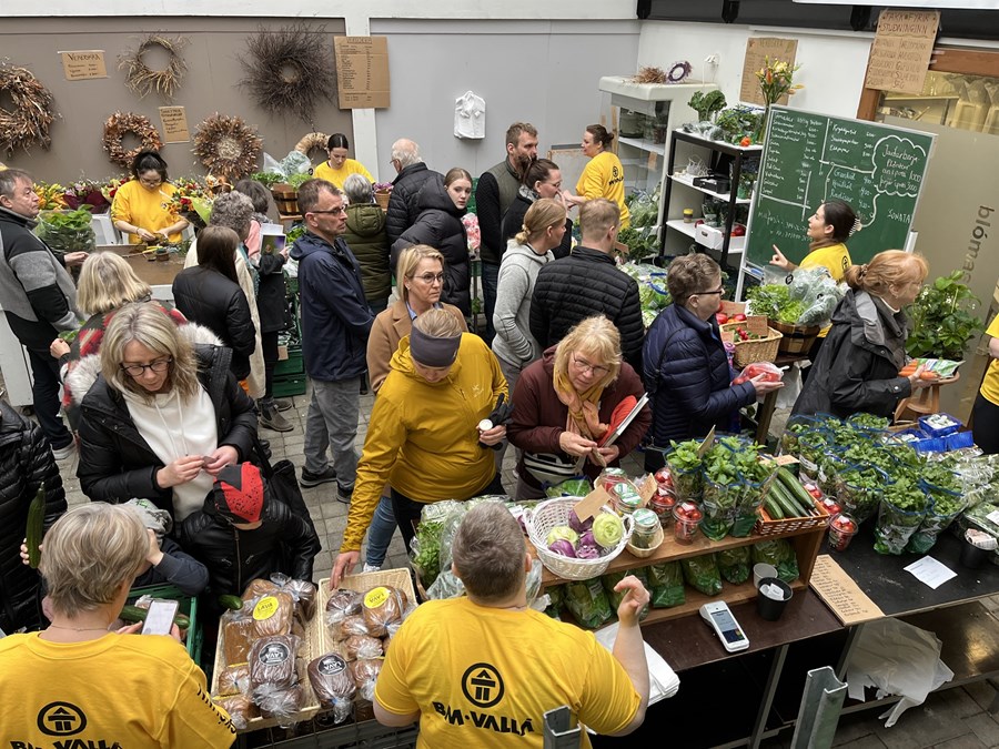 Markaðstorg garðyrkjunnar.