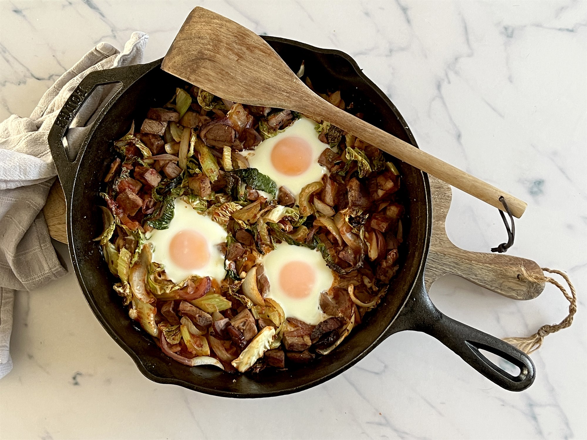 Pönnuréttir úr afgöngum 