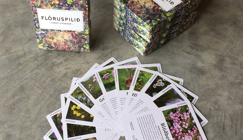 Spil sem miðlar þekkingu um plöntur