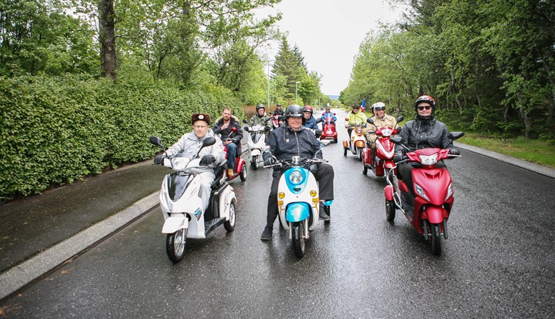 Slys og veikindi urðu kveikjan að rafknúinni samfélagsbyltingu