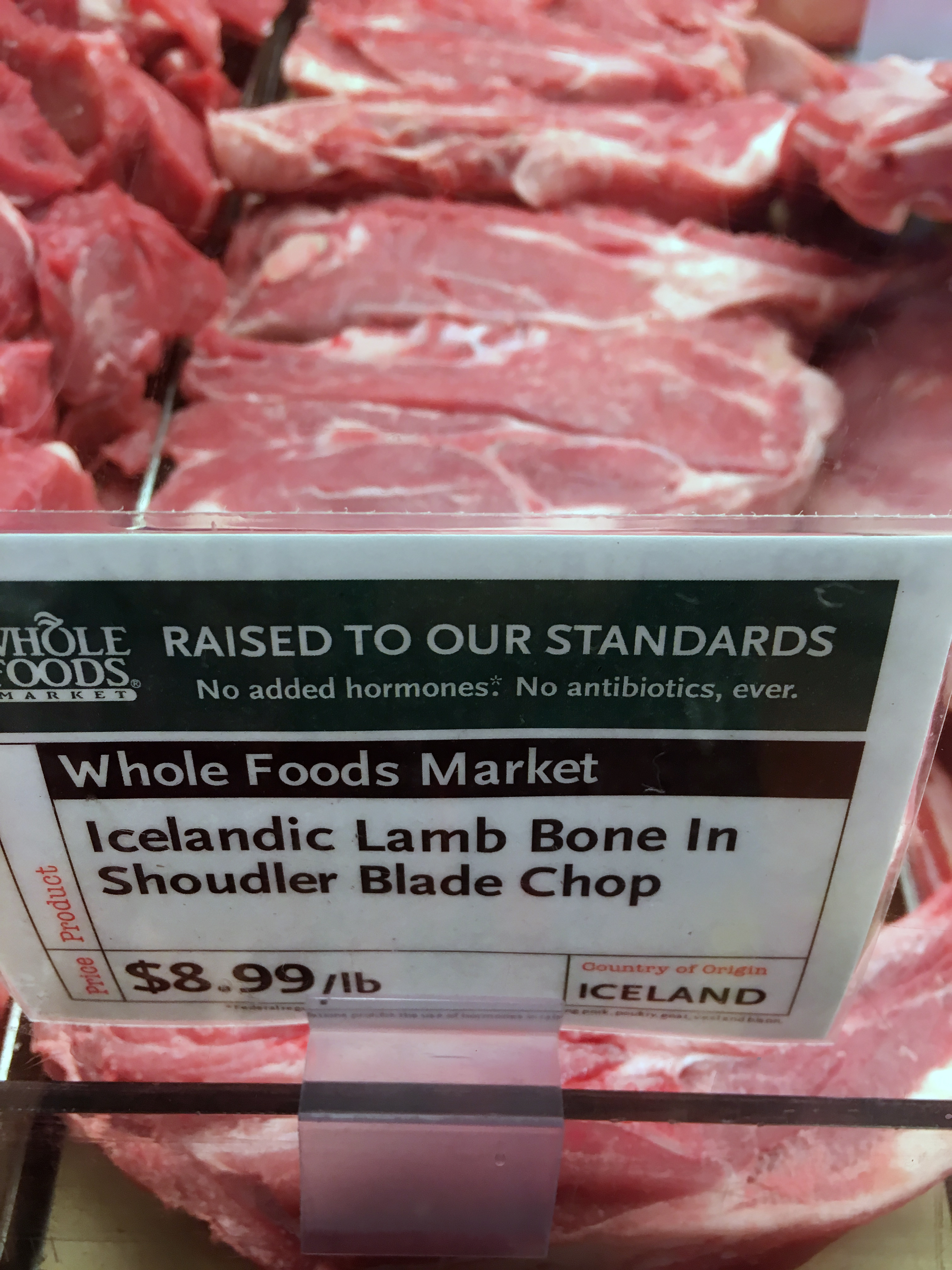 Verslanakeðjan Whole Foods í Bandaríkjunum hættir að kaupa íslenskt lambakjöt