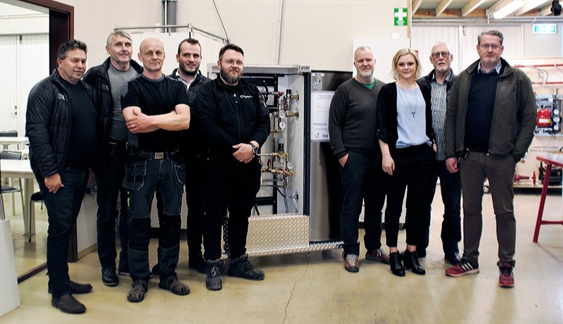 Tækniskólinn fékk veglega gjöf sem nýtist vel við kennslu í pípulögnum