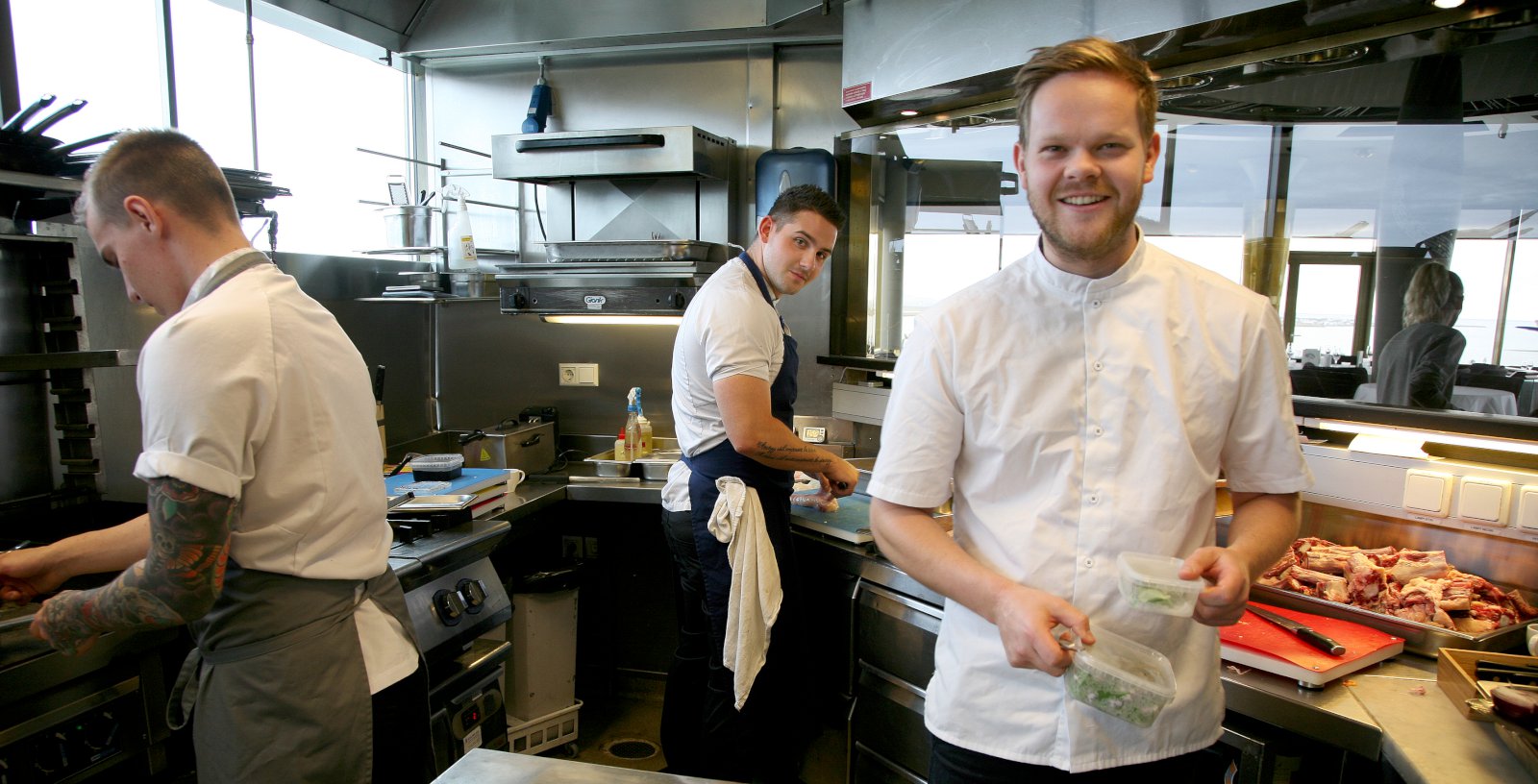 Gestir fá að vita hvaðan hráefnið kemur