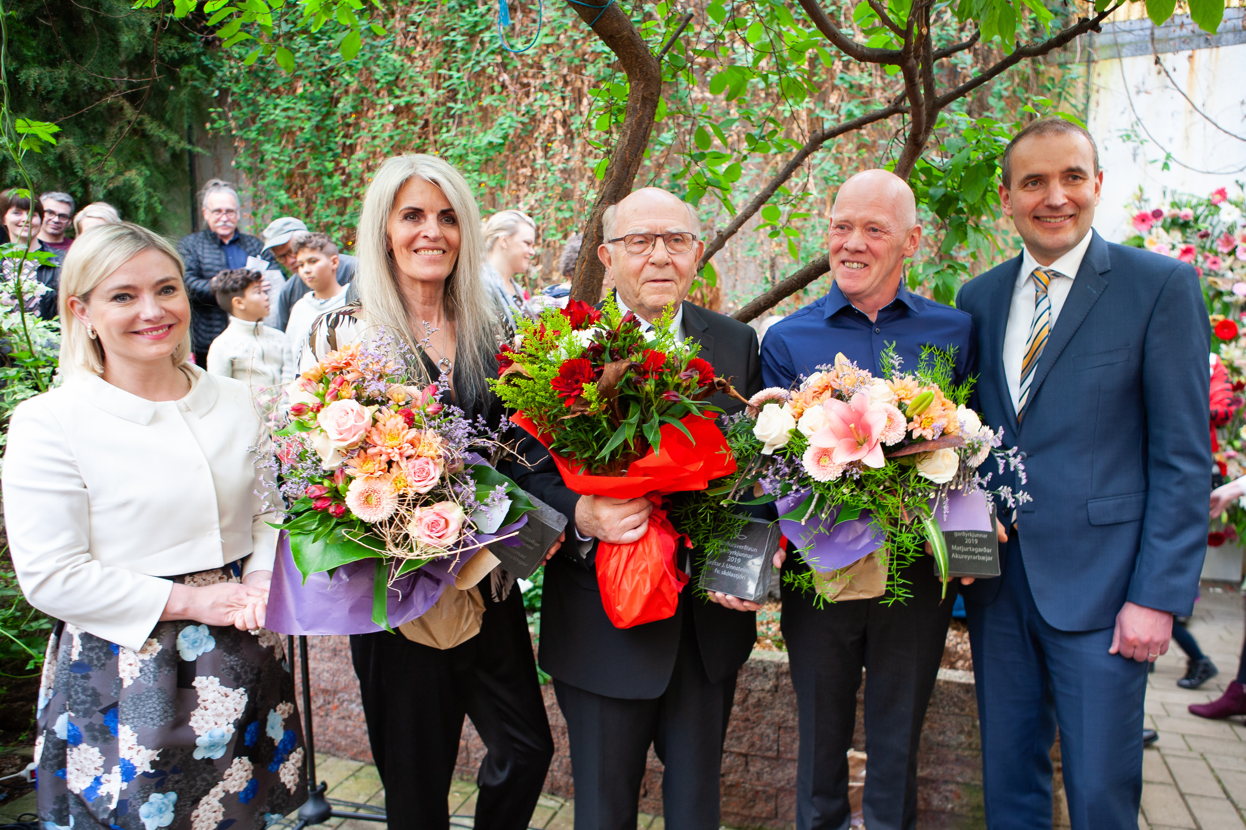 Garðyrkjufrömuðir verðlaunaðir