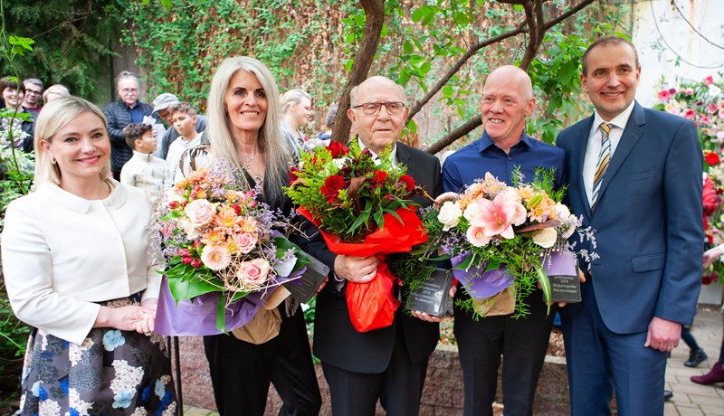 Garðyrkjufrömuðir verðlaunaðir