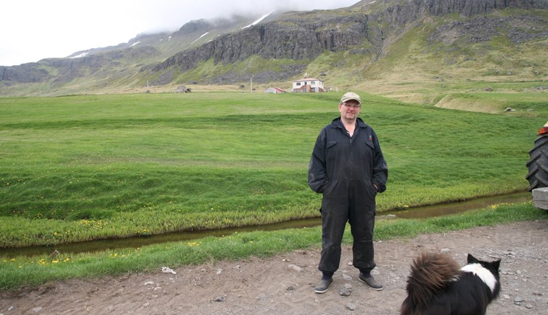 Bóndi og sjómaður á strandveiðum