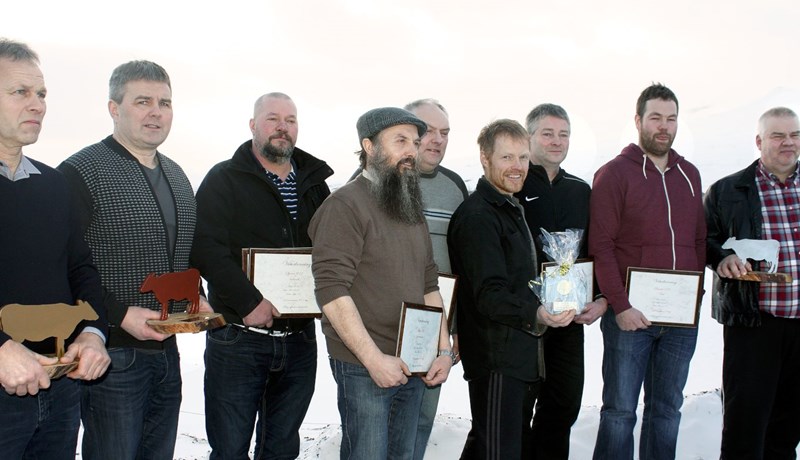 Viðurkenningar veittar vegna eyfirskra kúa