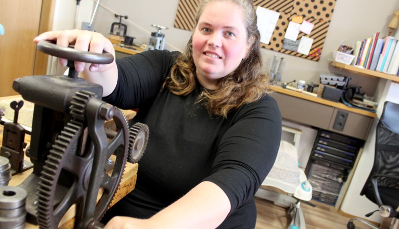 Nýr og öðruvísi skúfhólkur þrívíddarprentaður á Handverkshátíð