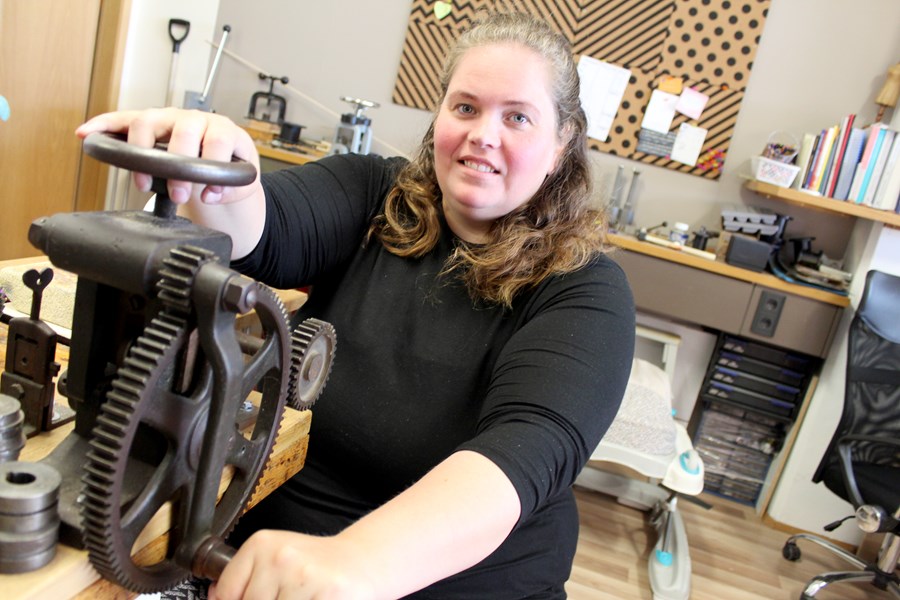 Nýr og öðruvísi skúfhólkur þrívíddarprentaður á Handverkshátíð