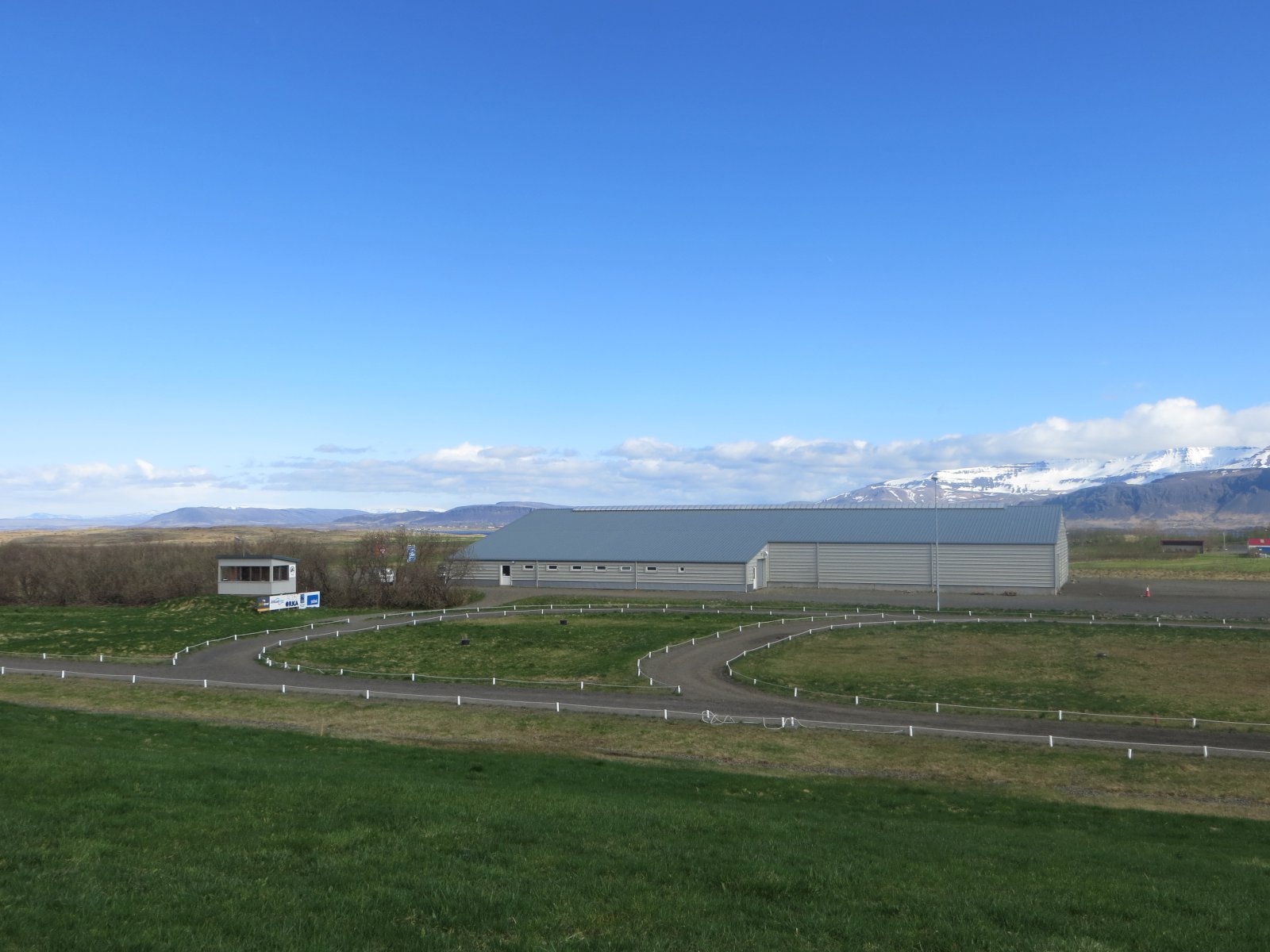 Um 500 manns mætt í Borgarnes á fyrsta degi Fjórðungsmóts