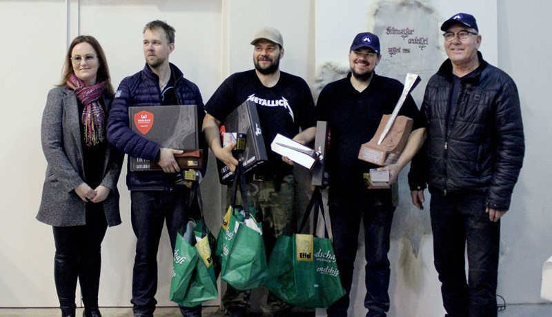 Kristján Elvar Íslandsmeistari í járningum 2018