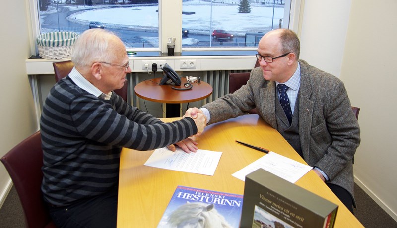 Landbúnaðarsafnið og Sögusetur íslenska hestsins undirrituðu samstarfssamning