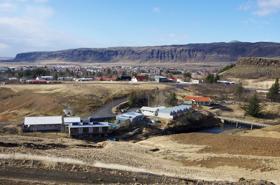 Öll hús í Hveragerði tengd ljósleiðara