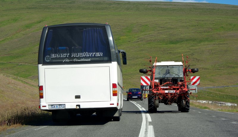 Algert metár í umferð um Hringveg