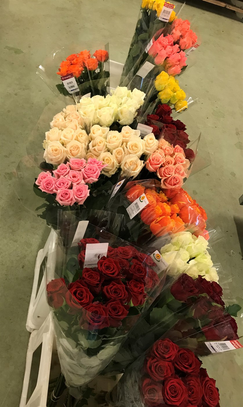 Íslenskar rósir í blómvöndinn