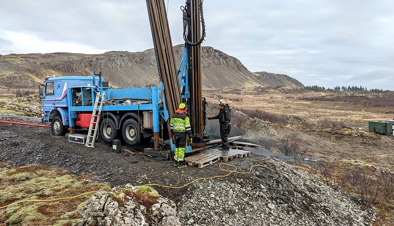 Jarðhitaleitin mjakast