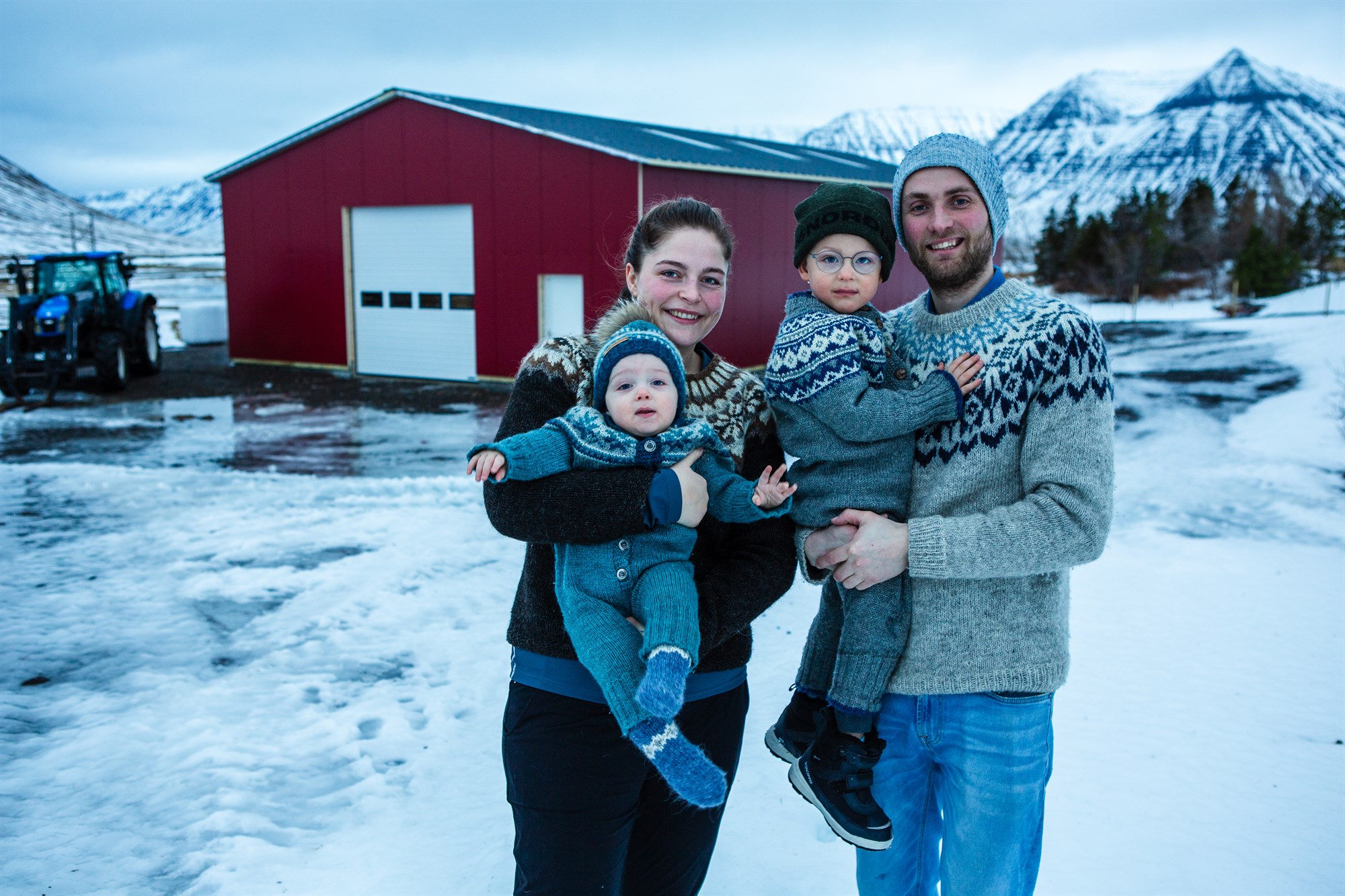 Ný fjárhús í Önundarfirði