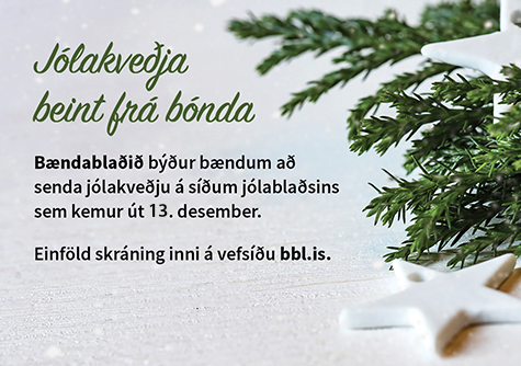 Jólakveðjur frá bændum