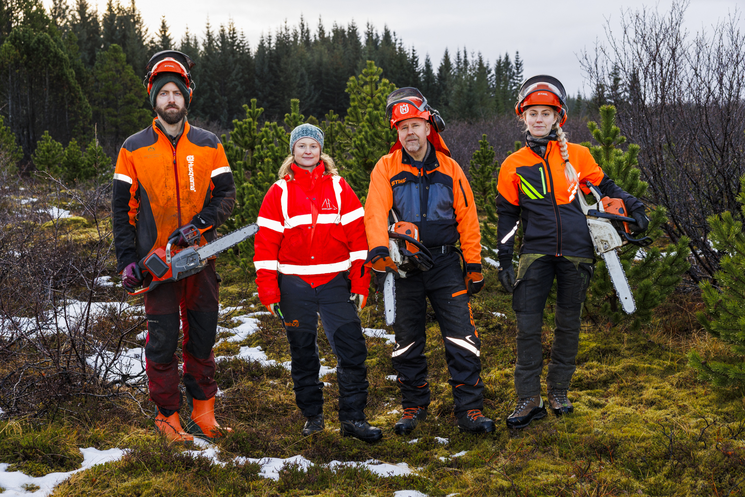 Innlend jólatré styðja við skógrækt