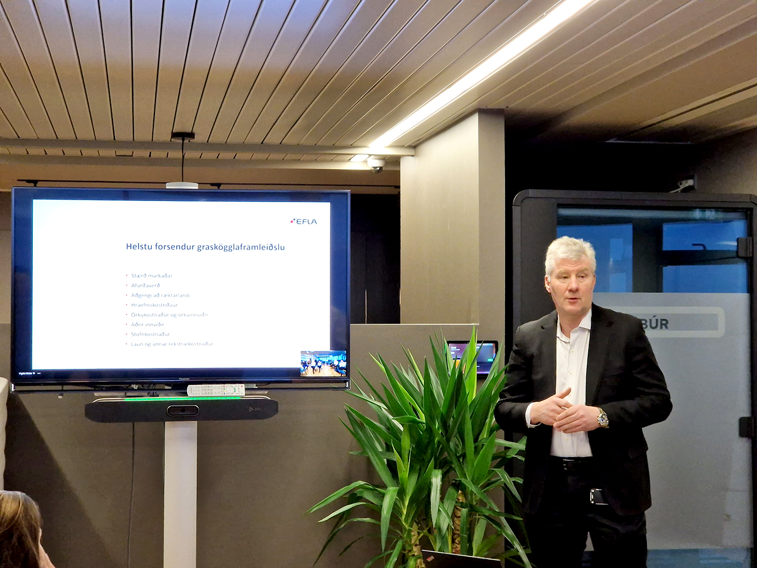 Innlend fóðurframleiðsla gæti nýtt jarðhita sem fer til spillis