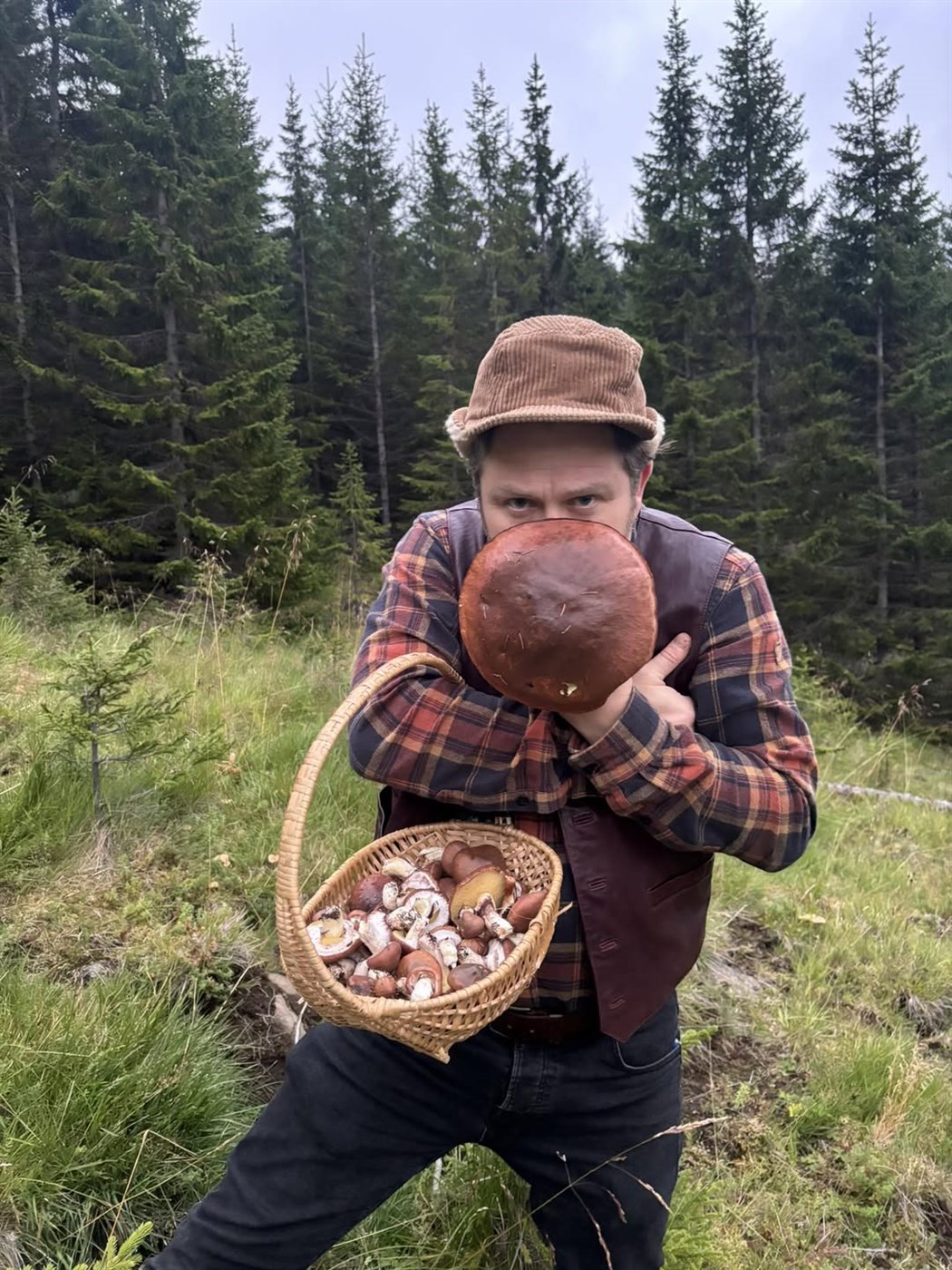 Sveppir voru það, heillin ...