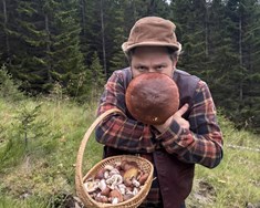 Sveppir voru það, heillin ...
