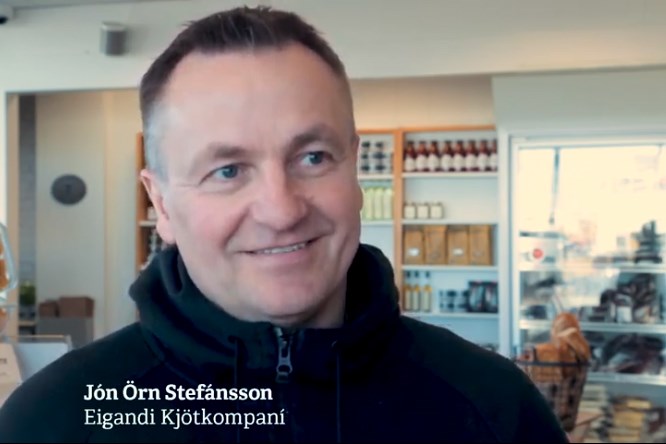 Jón Örn Stefánsson, eigandi Kjötkompaní.