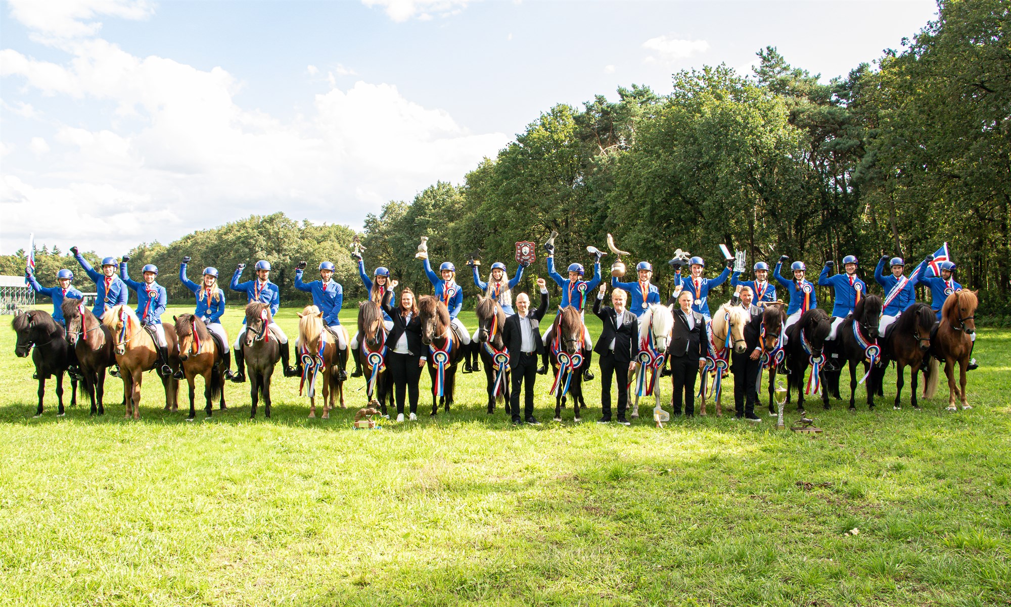 Sjö íslenskir heimsmeistarar