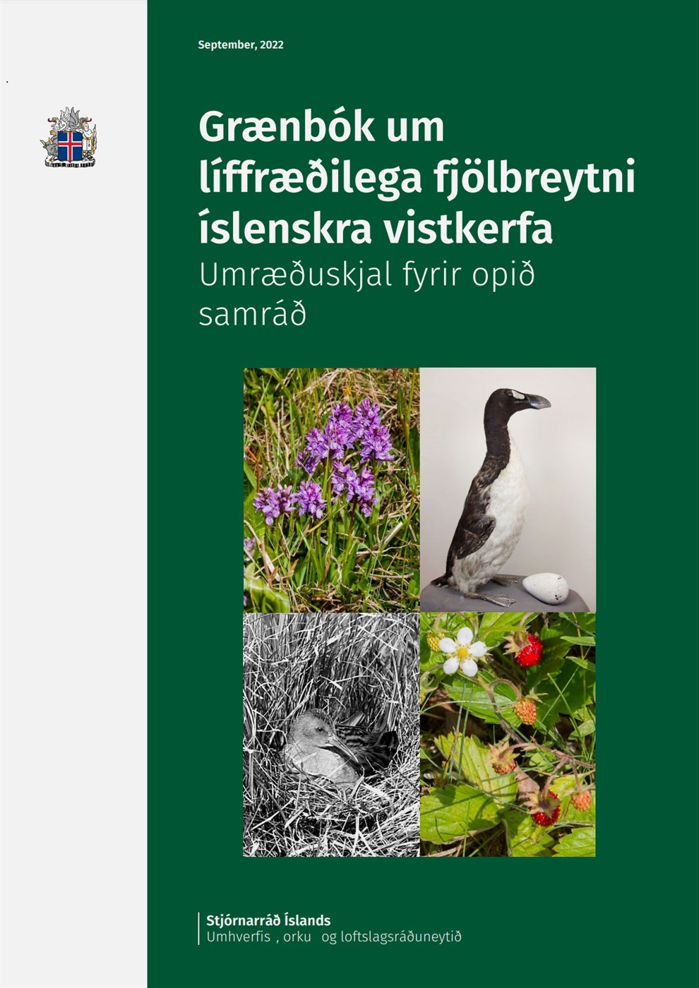 Ísland skuldbundið til að vakta lífríkið