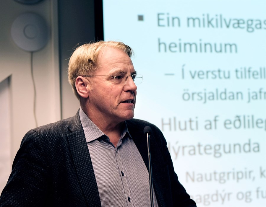 Karl G. Kristinsson, prófessor og yfirlæknir á sýklafræðideild Landspítalans.