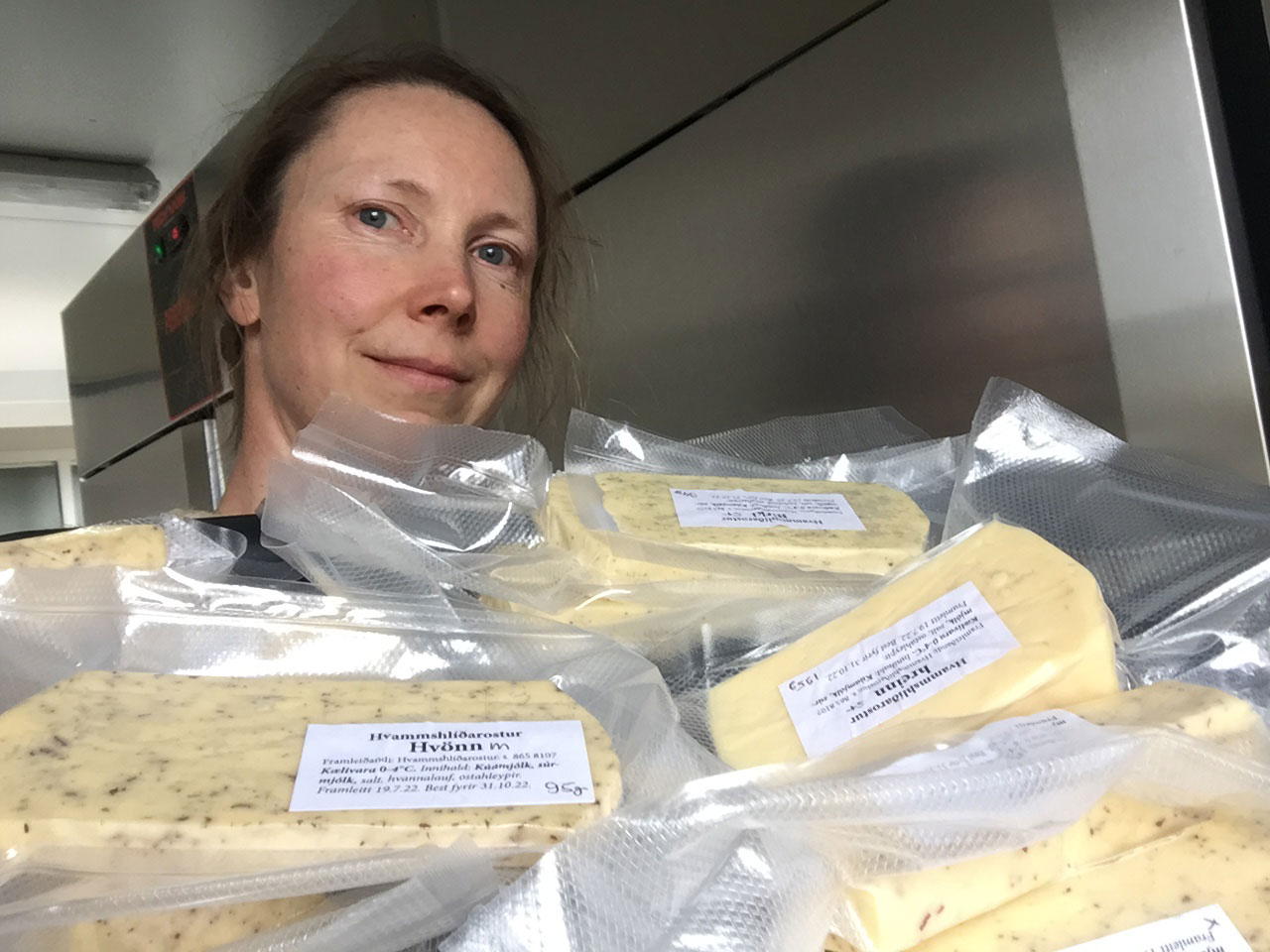 Sex ostategundir í framleiðslu með kryddi úr íslenskri náttúru